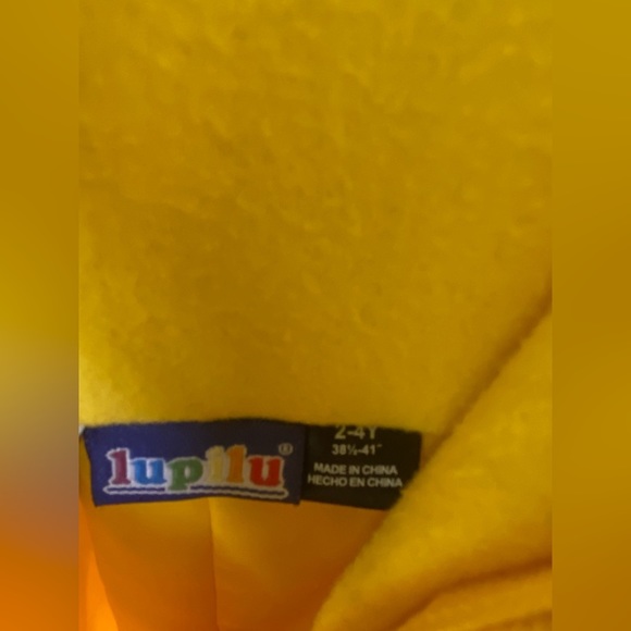 Snow Bib 2T-4T pre-loved Lupilu yellow - Picture 5 of 8